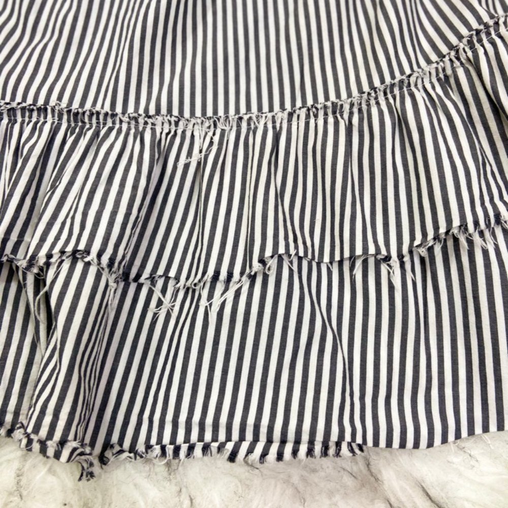 Zara Off the Shoulder Stripe Dress - Picture 5 of 10